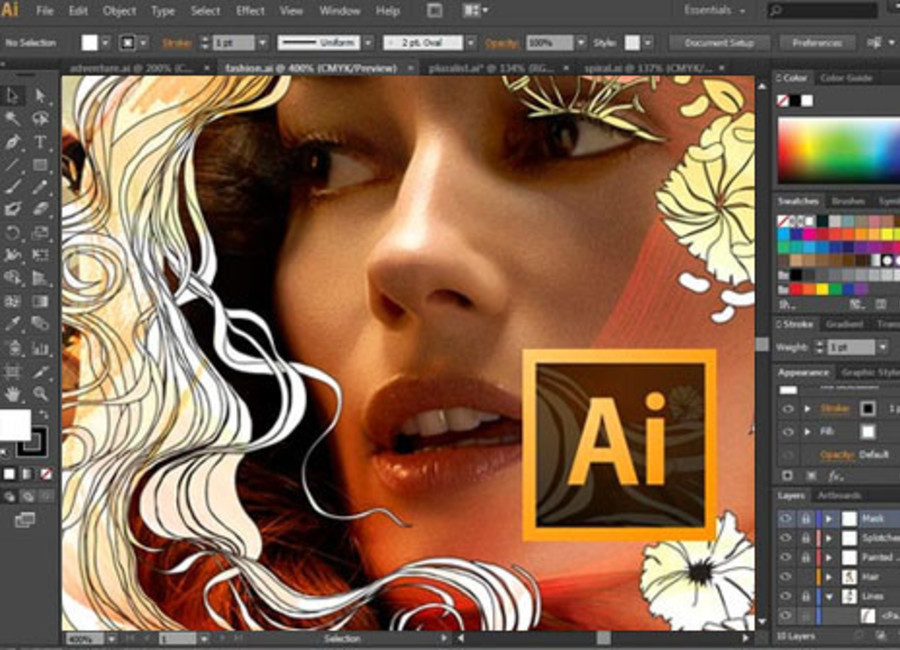 S naprednim Adobe Illustratorom do osnova perspektive